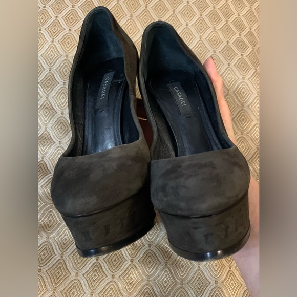 CASADEI Chain Pattern Platform Pumps. Size 6.5 US - Picture 7 of 9